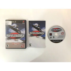 Shaun Palmers Pro Snowboarder PS2 (Sony PlayStation 2, 2001) CIB Complete